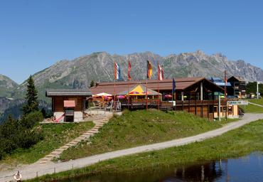 25. Mountain restaurant with sun terrace